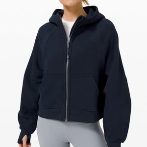 Scuba cropped full zip